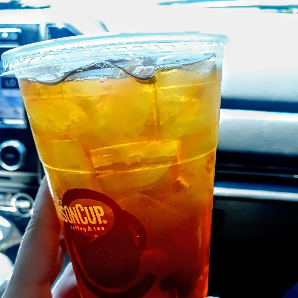 Banana Black Iced Tea