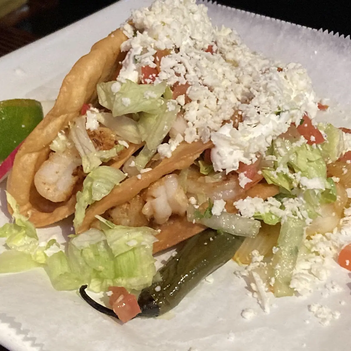 Puffy Shrimp Tacos