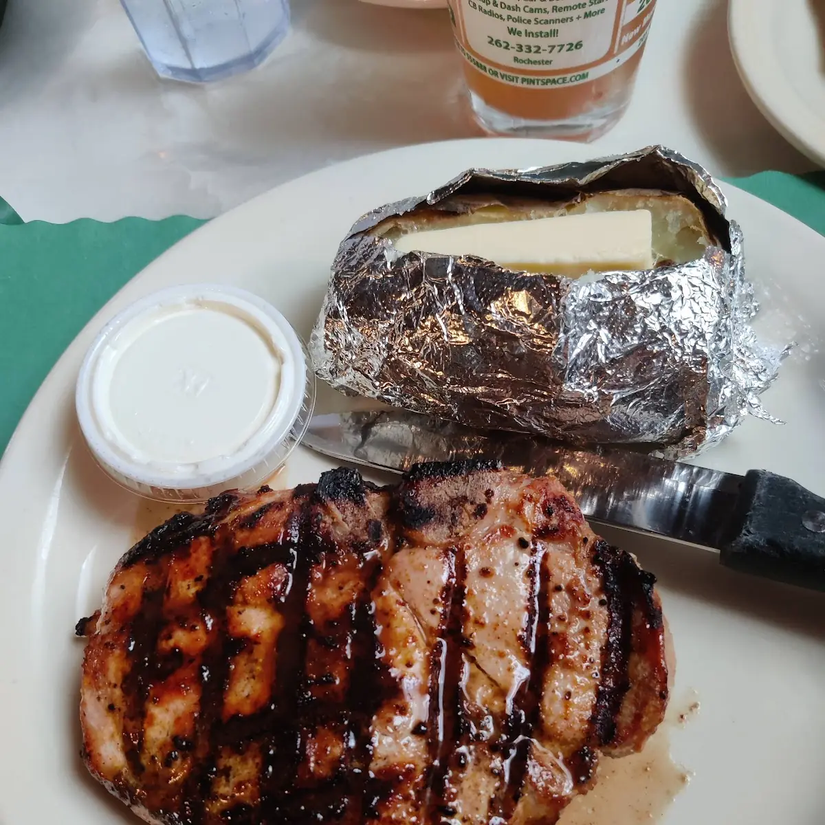 Pork Chop Dinner