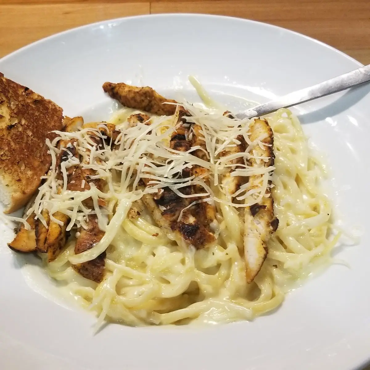 Blackened Chicken Alfredo