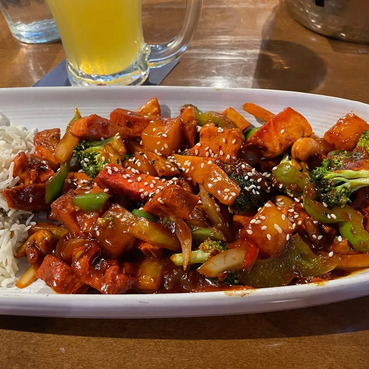 Mango Chili Stir Fry