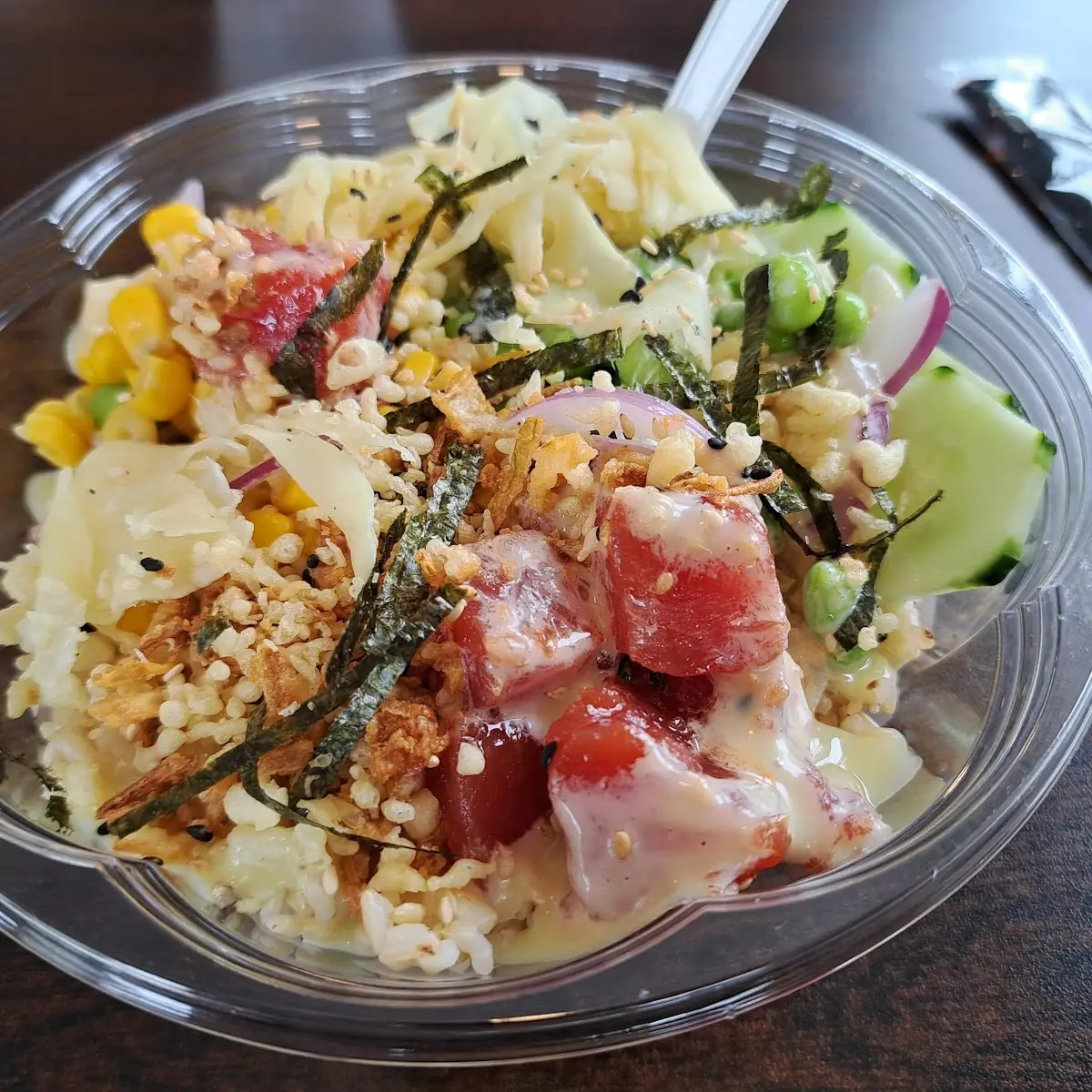 Rice Bowl with Ahi Tuna