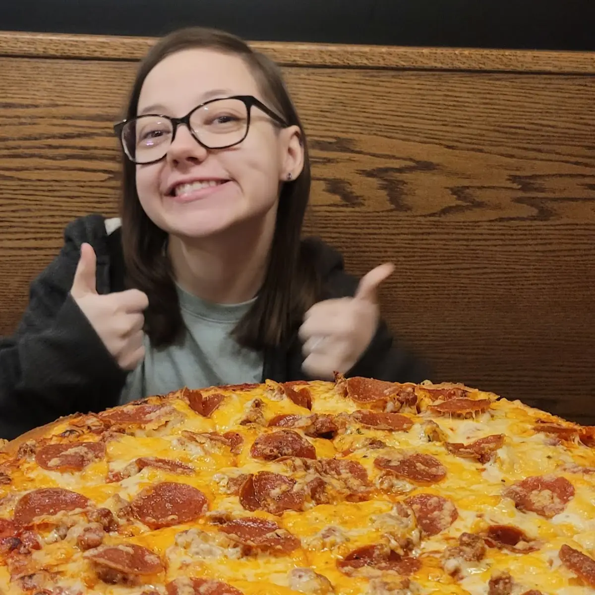 Sausage and Pepperoni Pizza