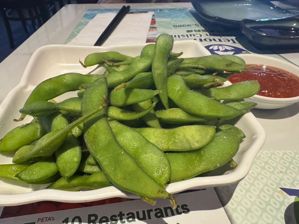 AP 1 Edamame, Tenon Vegetarian Cuisine