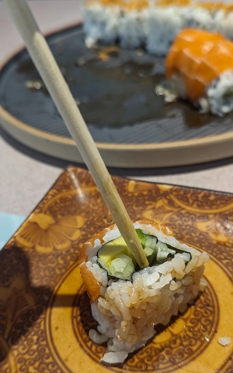 Mango Cucumber Roll, Tenon Vegetarian Cuisine