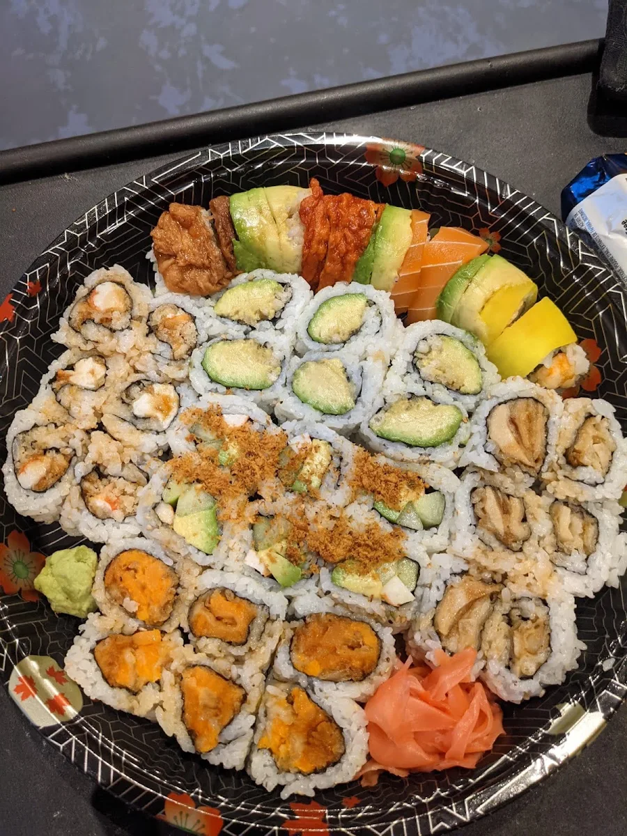 Sushi Platter, Tenon Vegetarian Cuisine