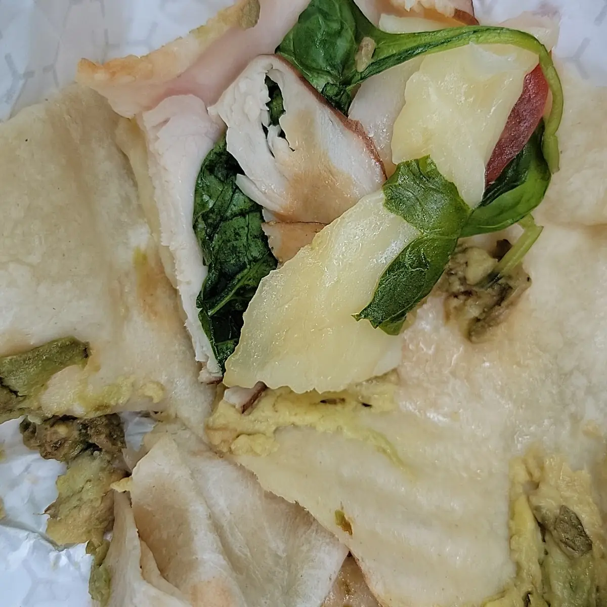 egg & cheese wrap