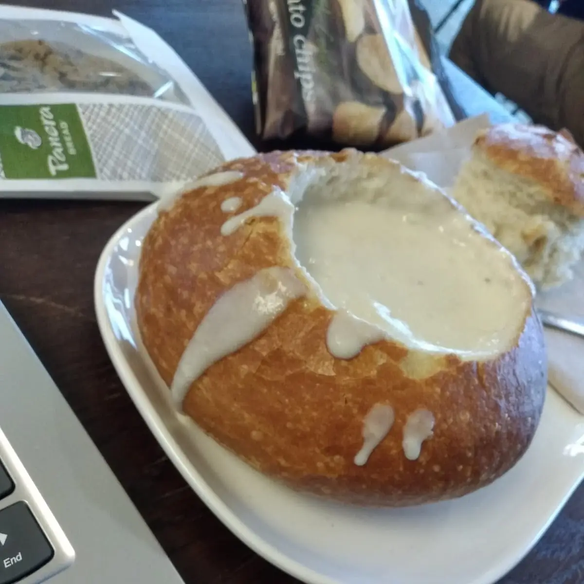 Clam Chowder Bread Bowl Friday's Only