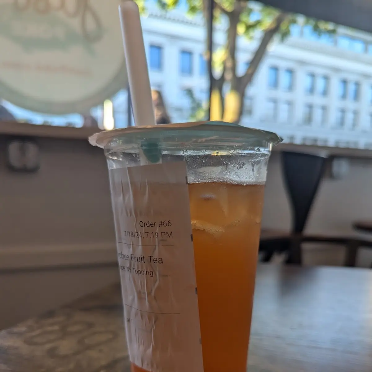 Peach Green Tea Lemonade