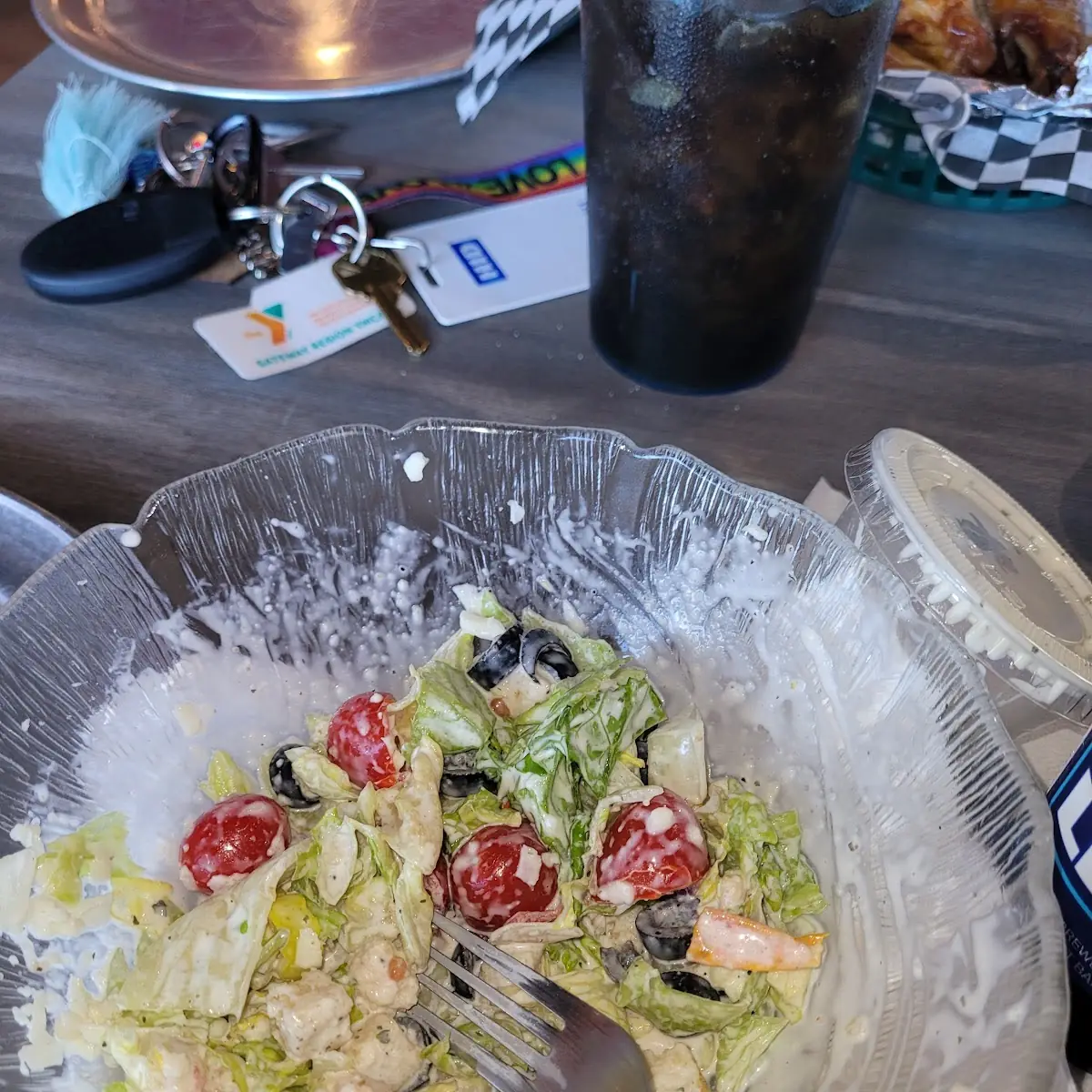 Garden Salad Homemade Ranch