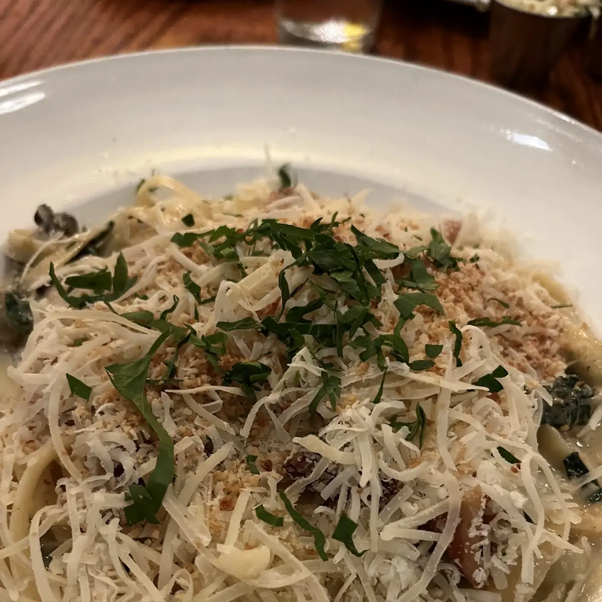Oyster Rockefeller Pasta