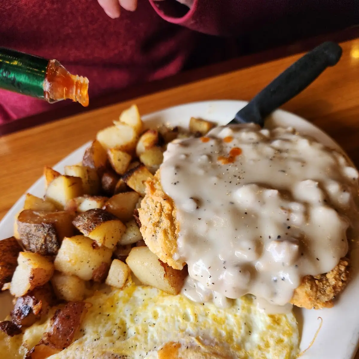 Country Fried Steak Breakfast