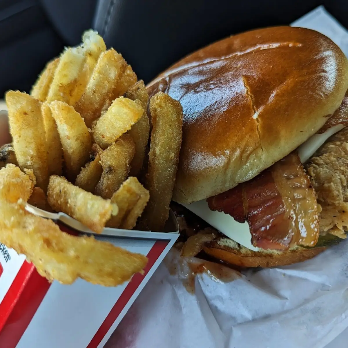 BBQ Fried Chicken Sandwich
