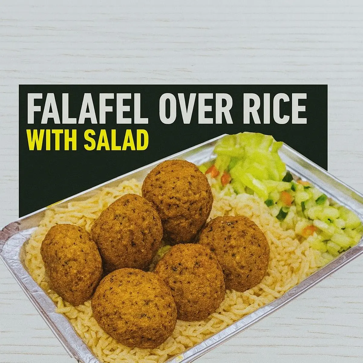 Falafel Over Rice
