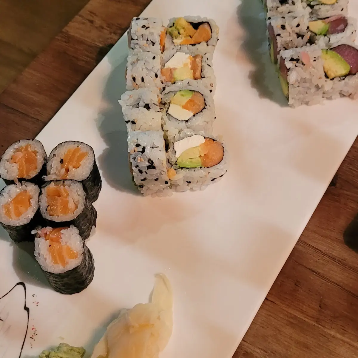 Tuna Roll Salmon Avocado Roll Salmon Cream Cheese Roll