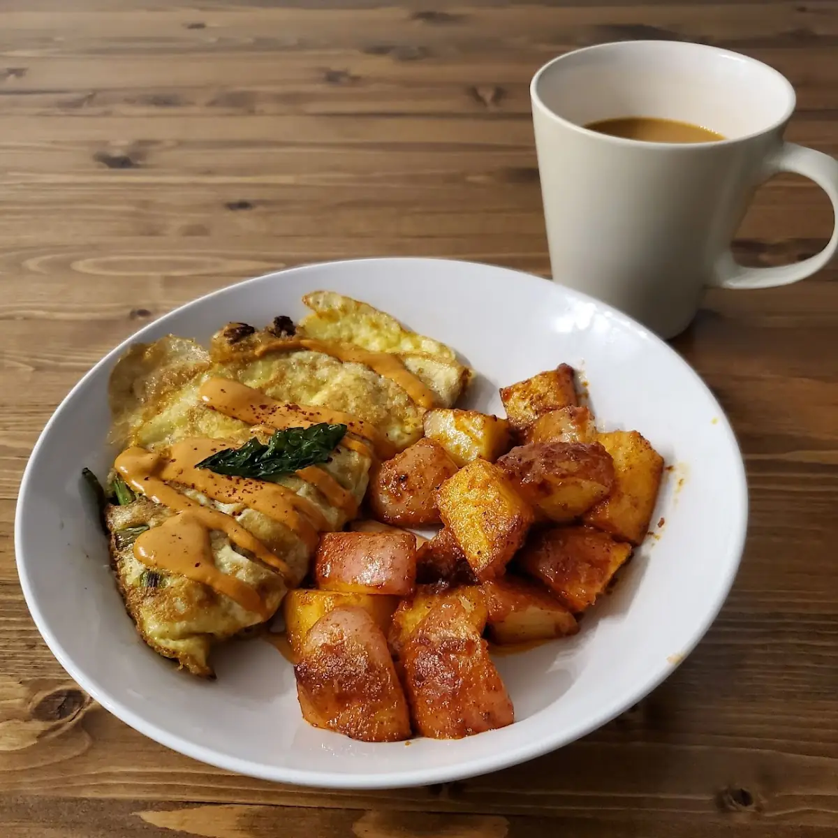 Miso Apple Pie French Toast