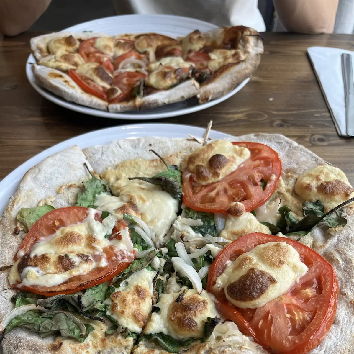 Spinach Artichoke Pizza