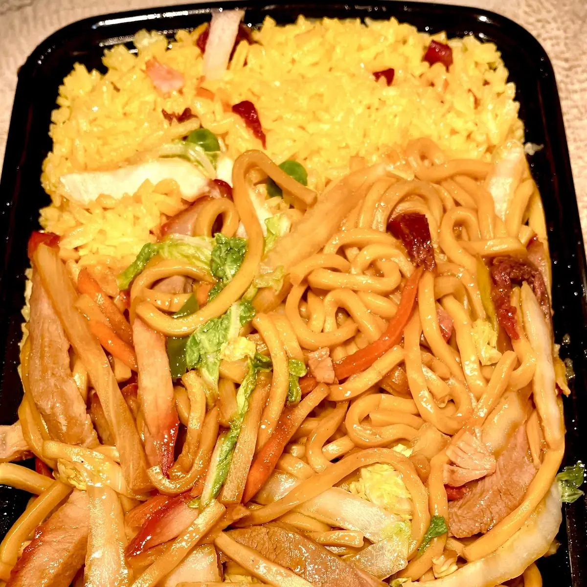 Roast Pork Lo Mein