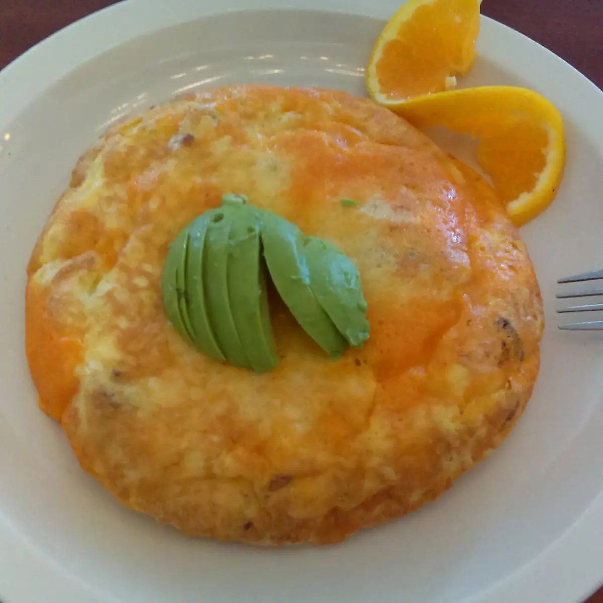Oven Baked Ham Omelette
