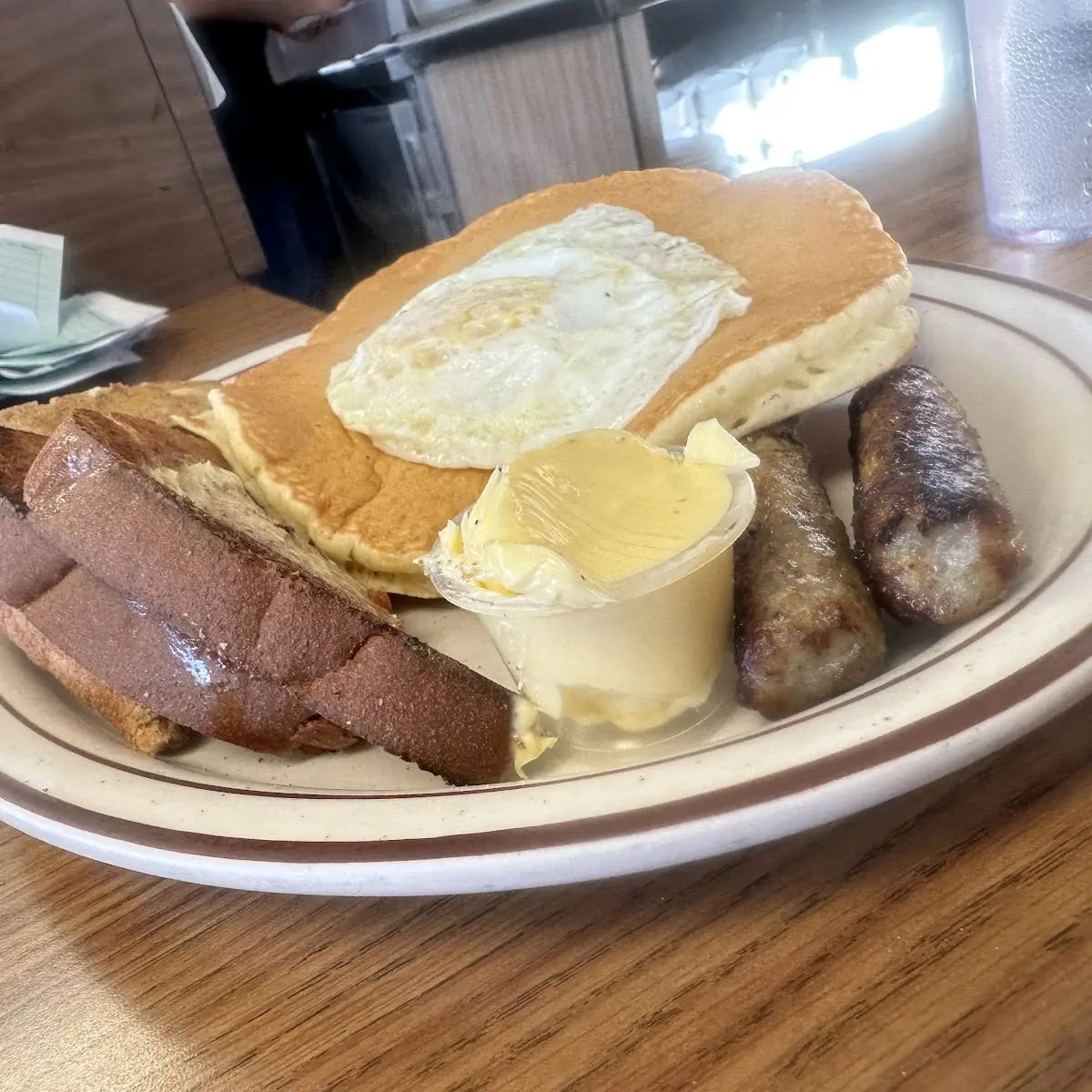 Pancakes and Eggs