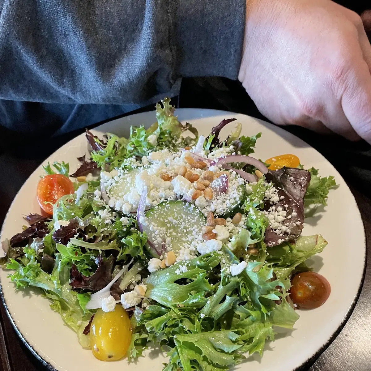 Bacon Gorgonzola Steak Salad