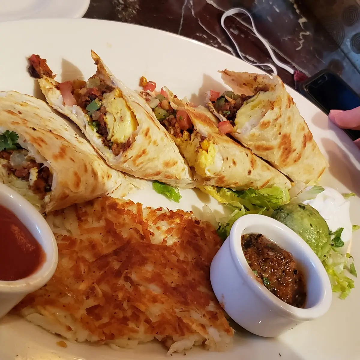Stacked Chicken Quesadilla