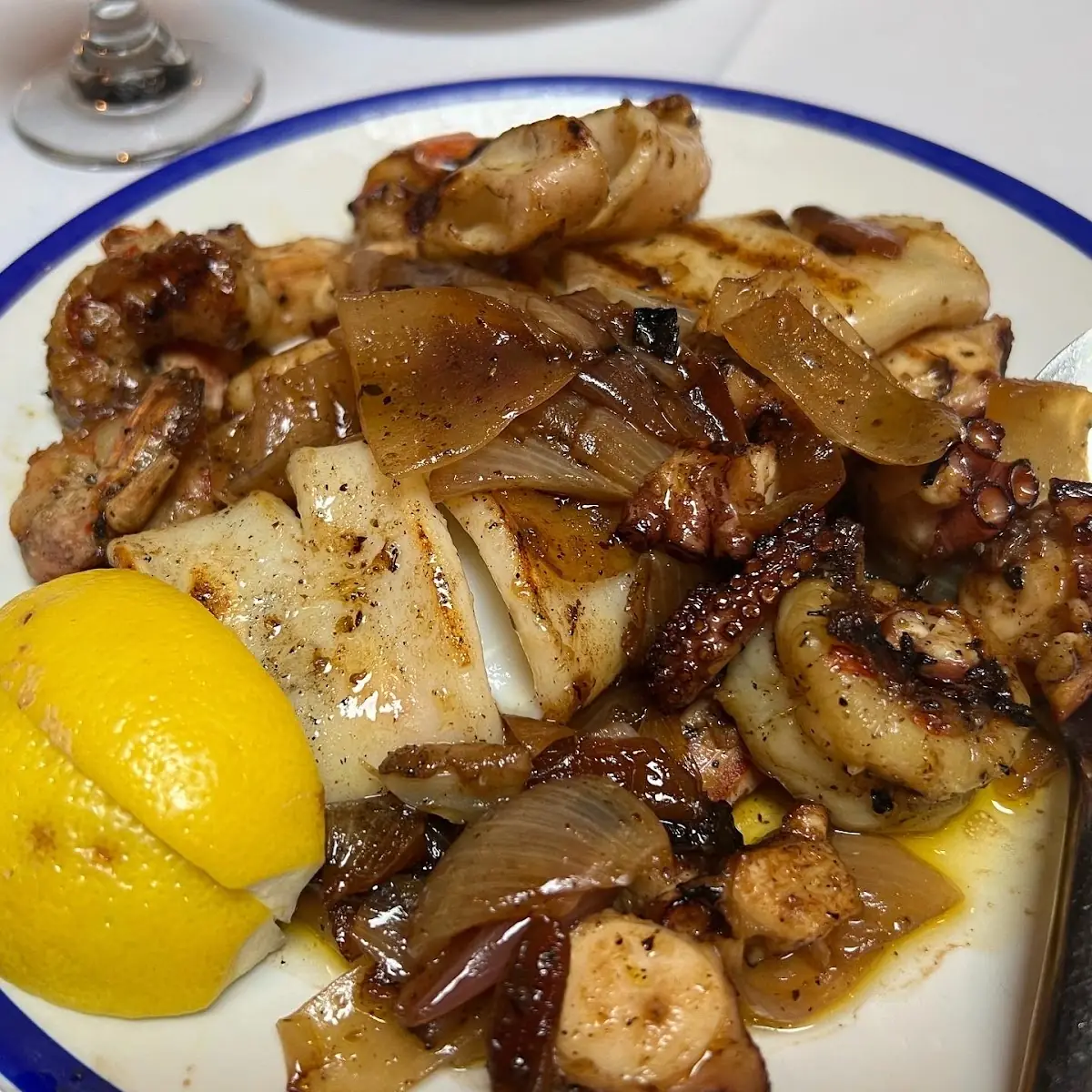 Grilled Calamari