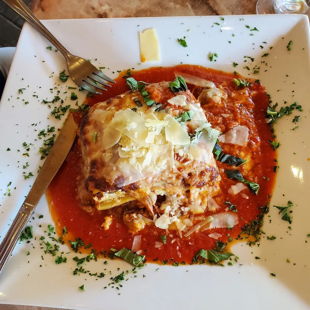 Meat Lasagna
