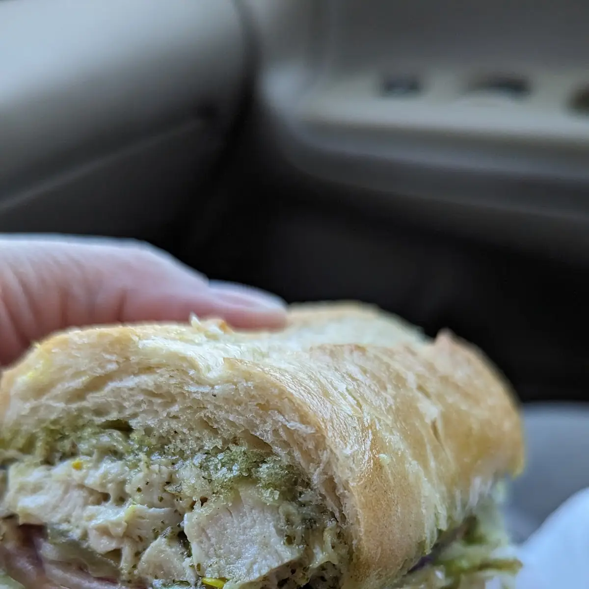 Marinated Chicken Pesto & Provolone