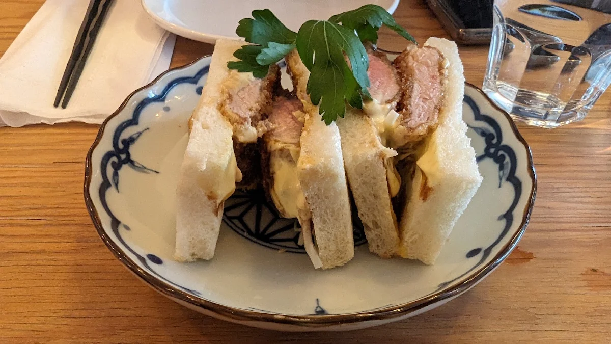 Classic Pork Katsu Sando, Kaminari Ramen Bar