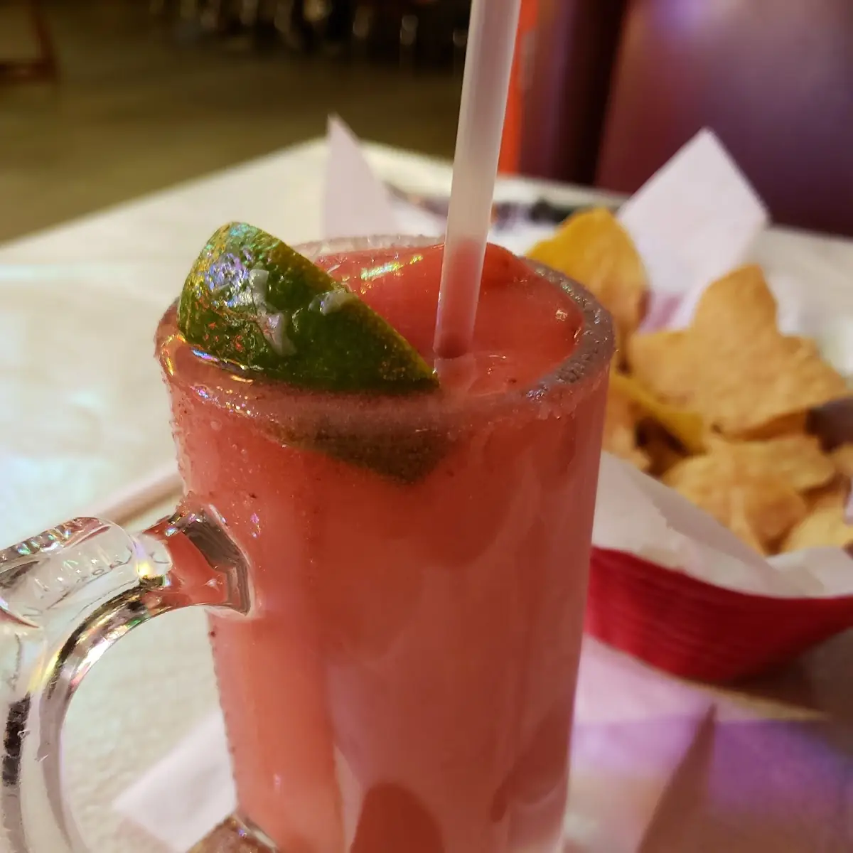 House or Strawberry Margaritas