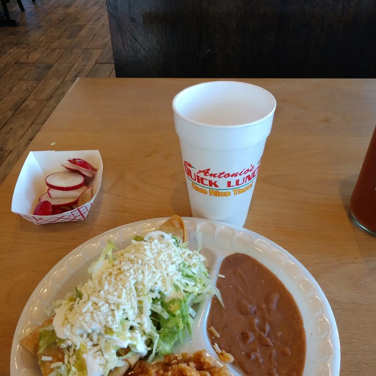 Regular Burrito- Rice Beans and Cheese
