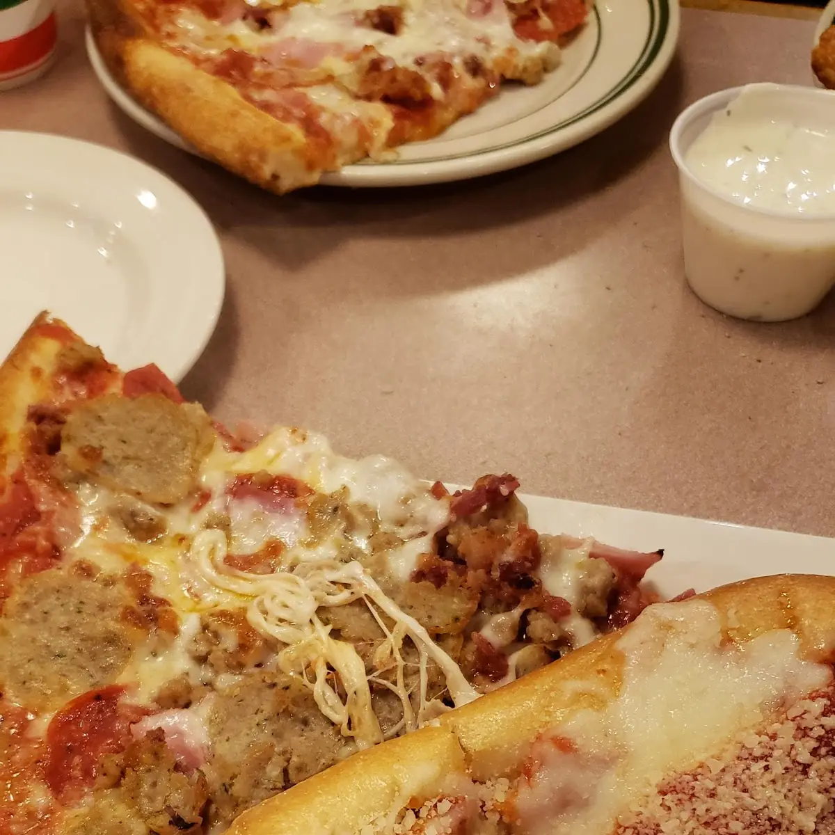 Pizza and Meatball Sub