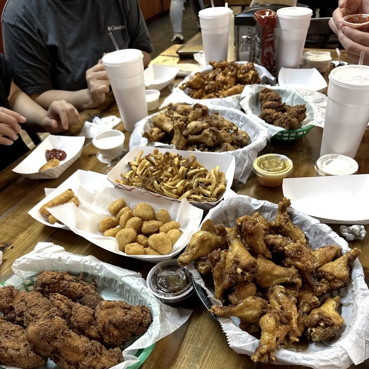 Hot Honey Garlic Wings