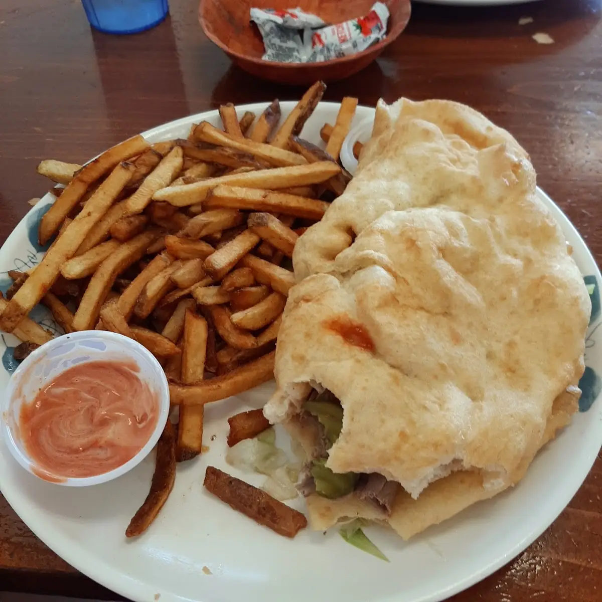 Roast Beef Sandwich on Frye Bread
