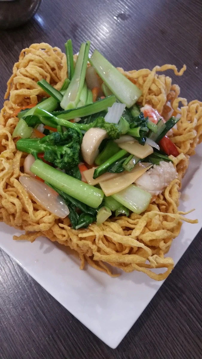 Fried Noddle with Veggies, Hủ Tiếu Mì BẾN TRE