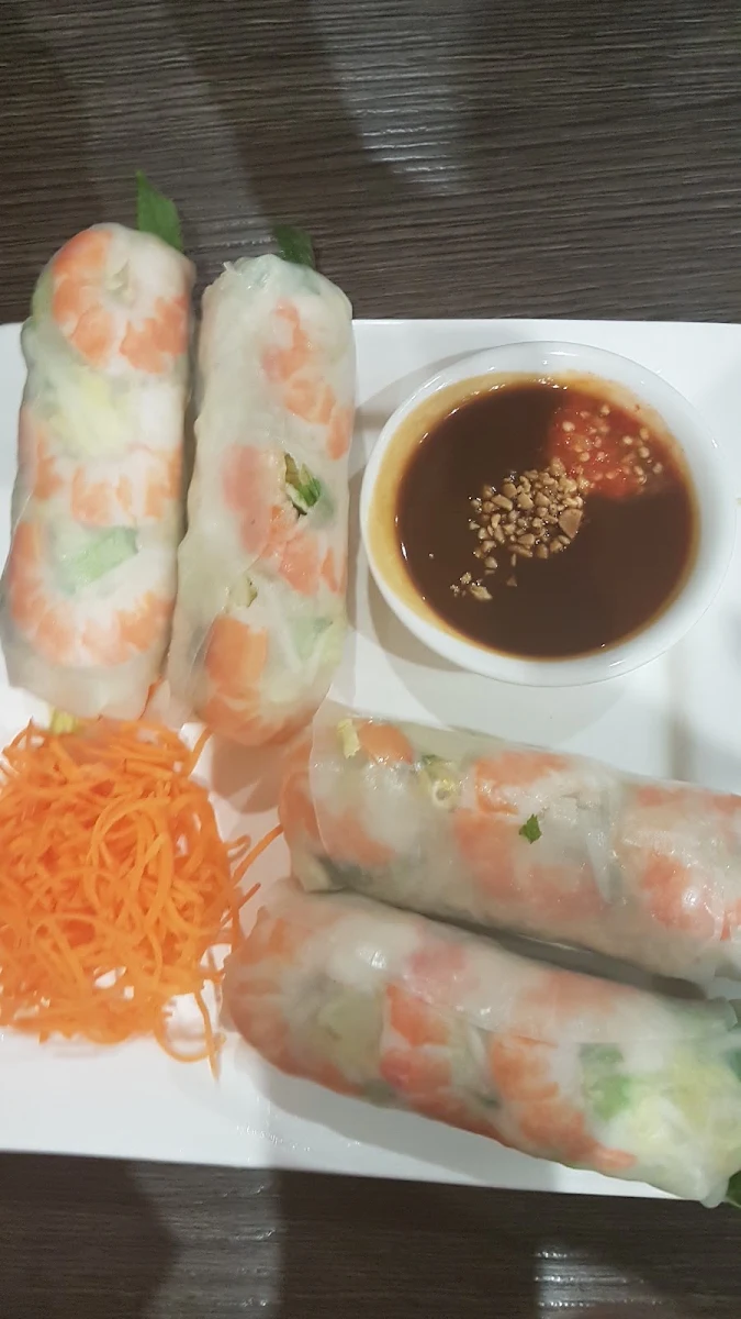 Pork and Prawn Rice Paper Rolls, Hủ Tiếu Mì BẾN TRE