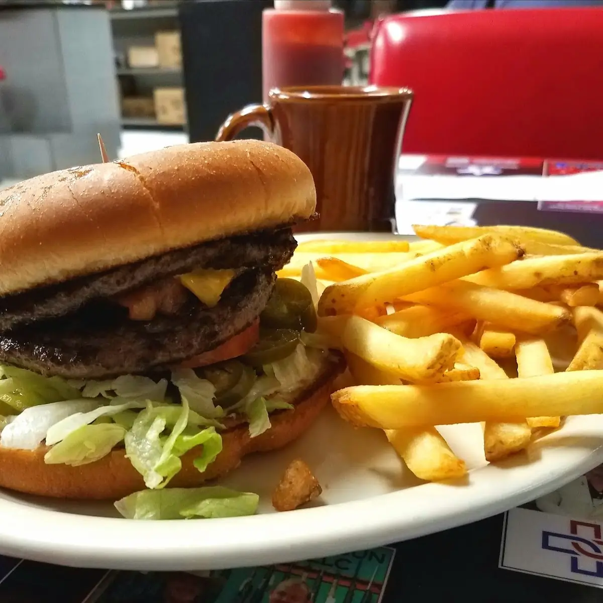 Double Cheeseburger & Fries