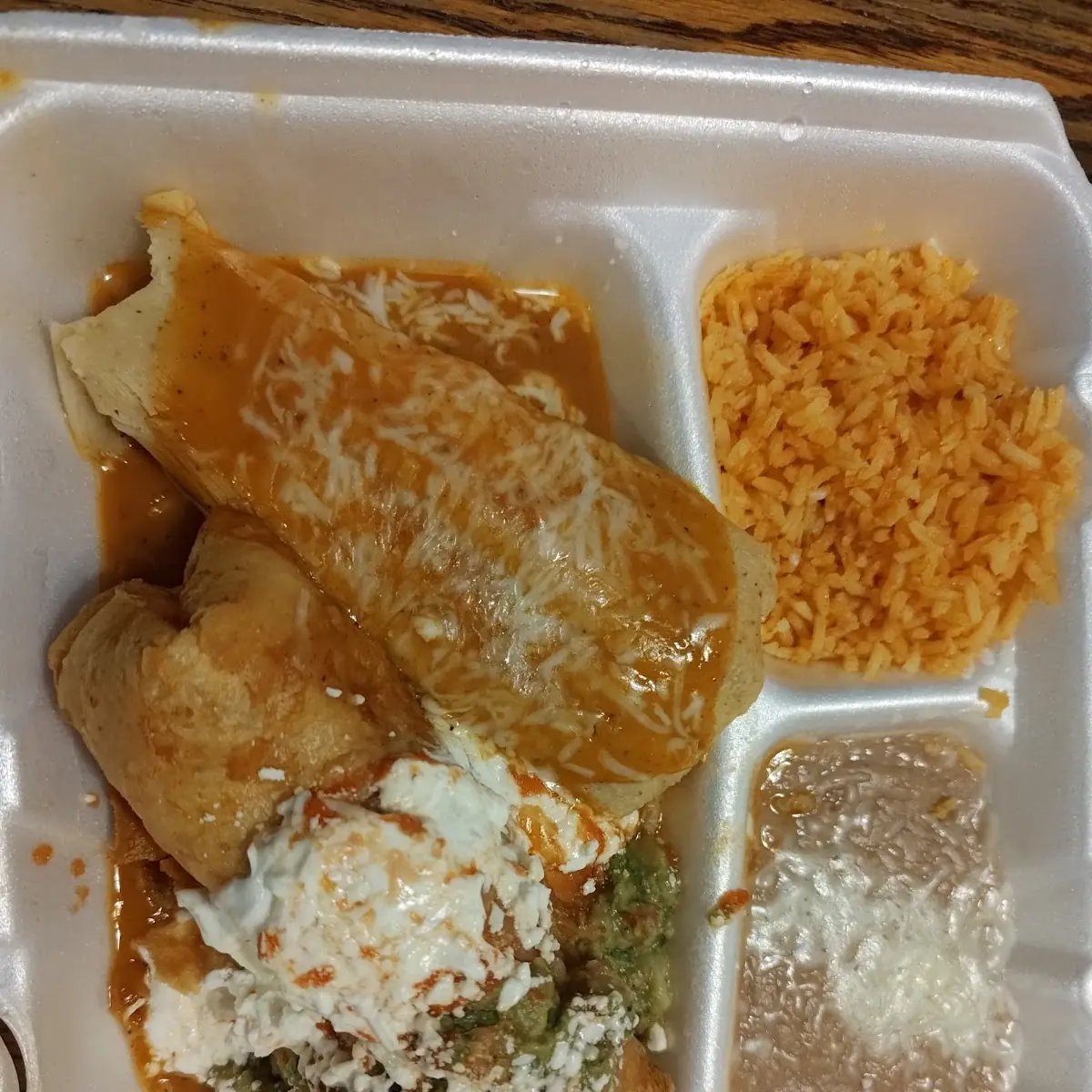 Kids Enchilada Rice and Beans