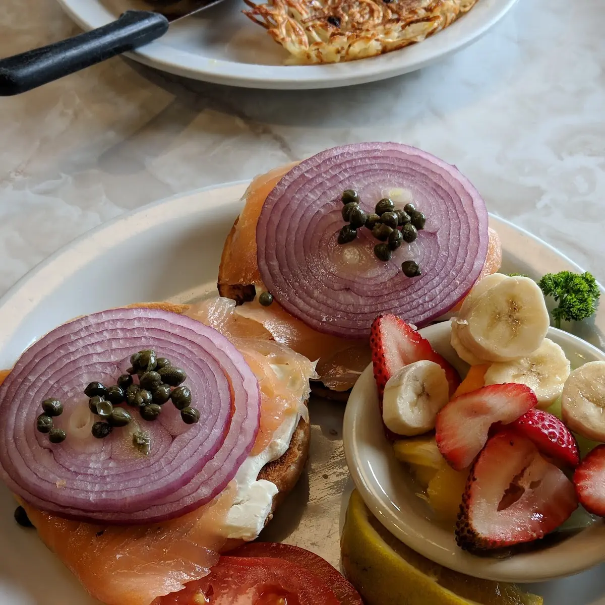 Smoked Salmon Bagel