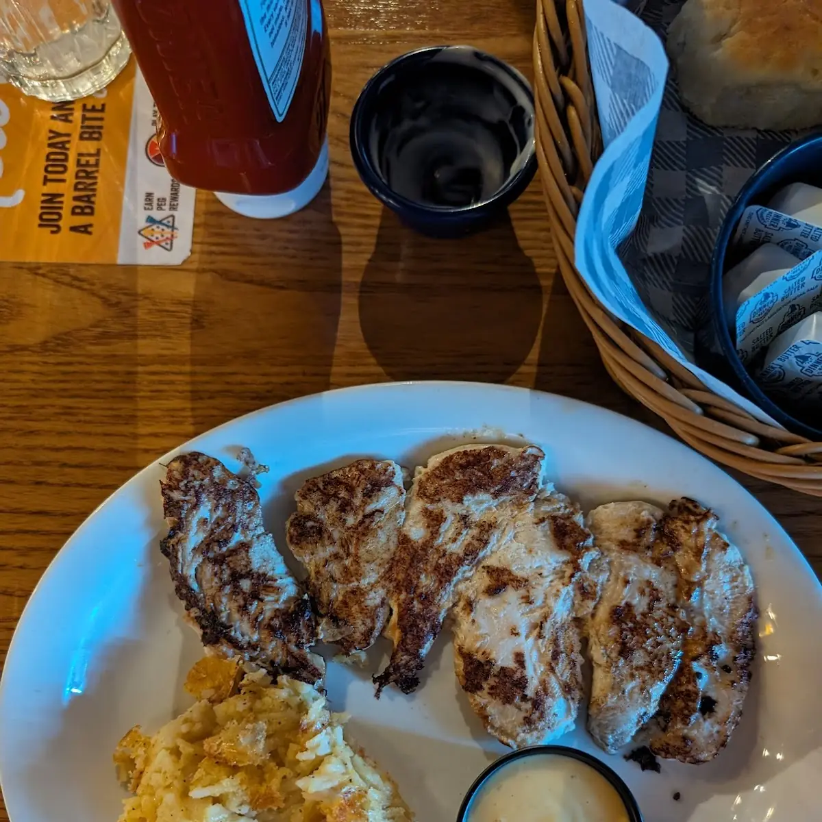 Grilled Chicken and Hash Brown Casserole