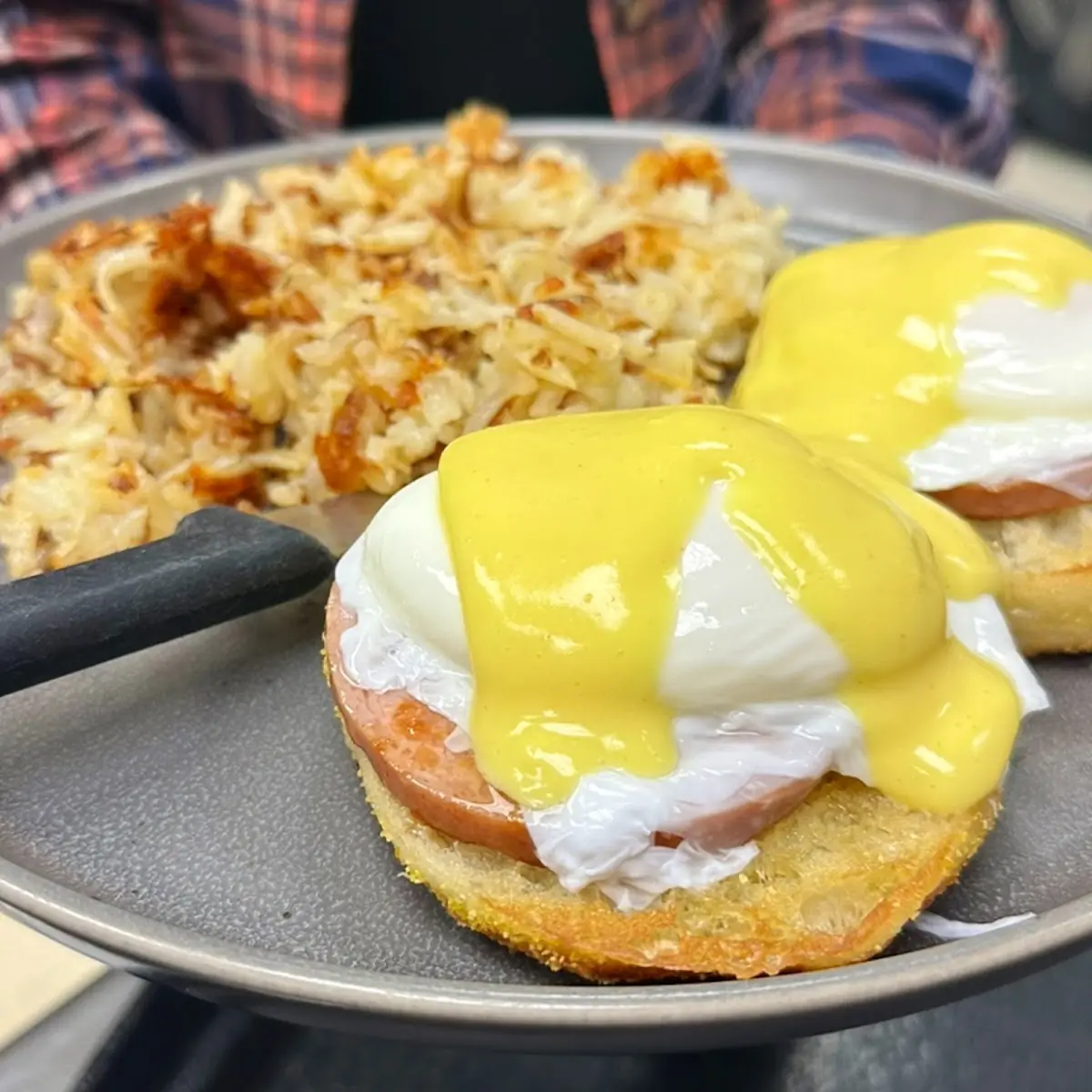 Barbacoa Eggs Benedict