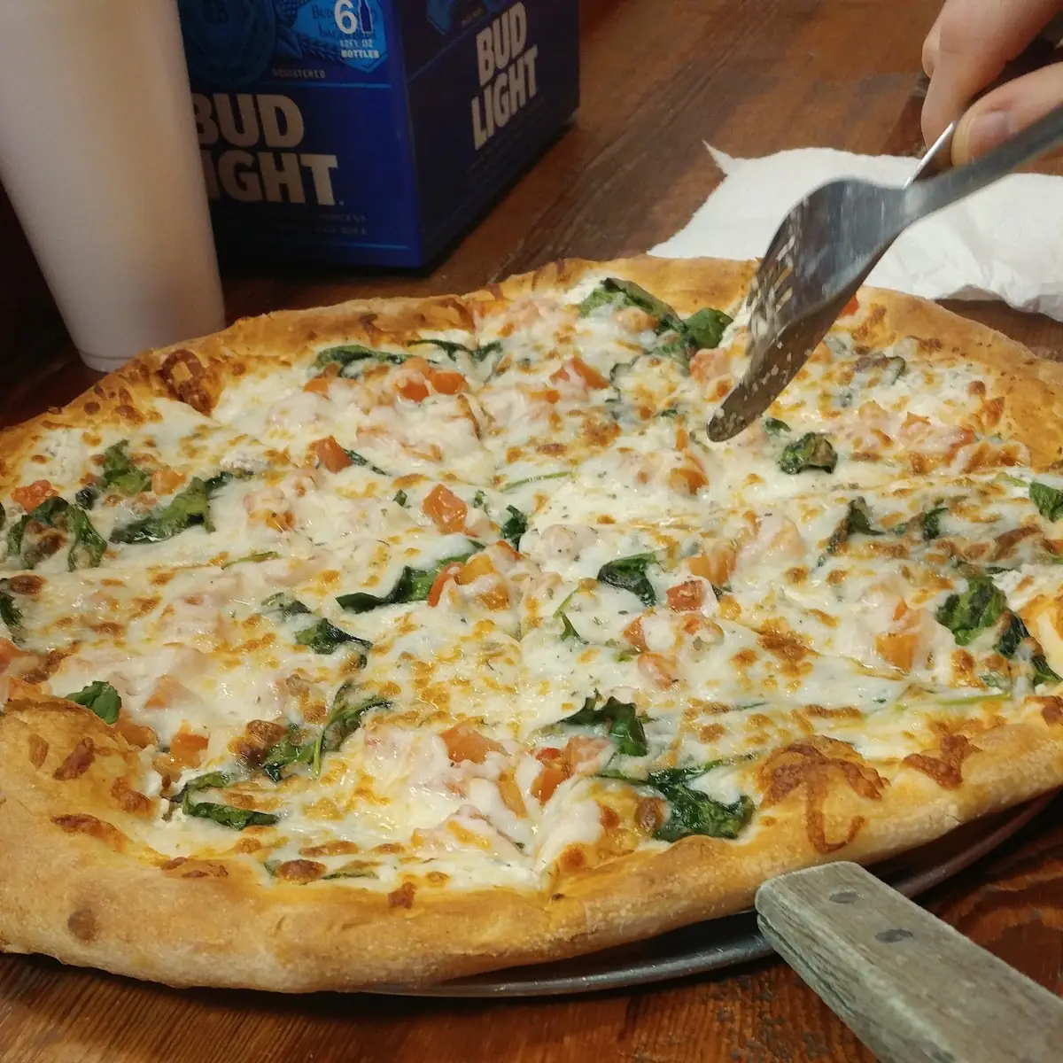 White Pizza No Red Sauce