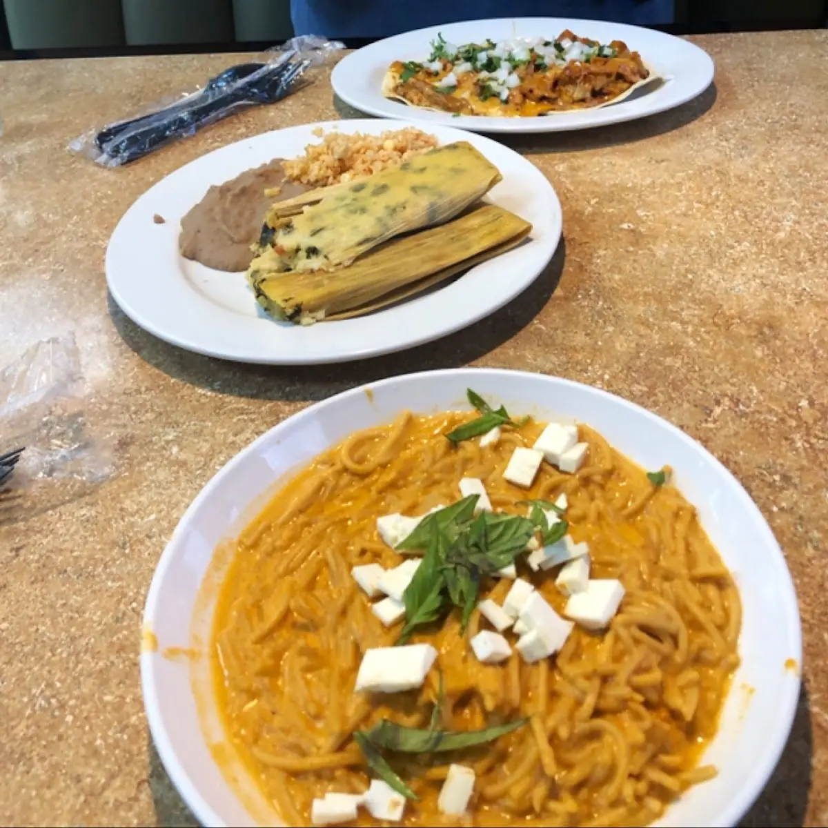 Spaghetti with Albondigas