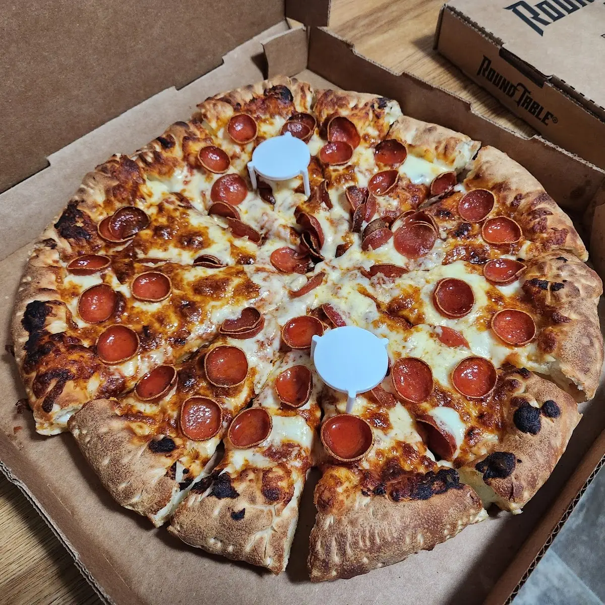 Pepperoni Stuffed Crust Pizza