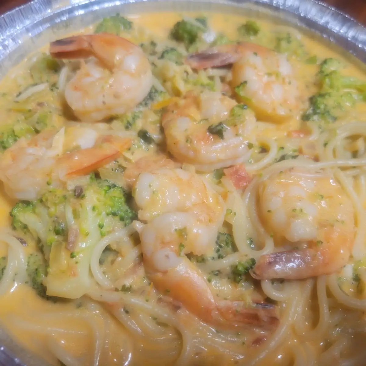 Camarones En Crema