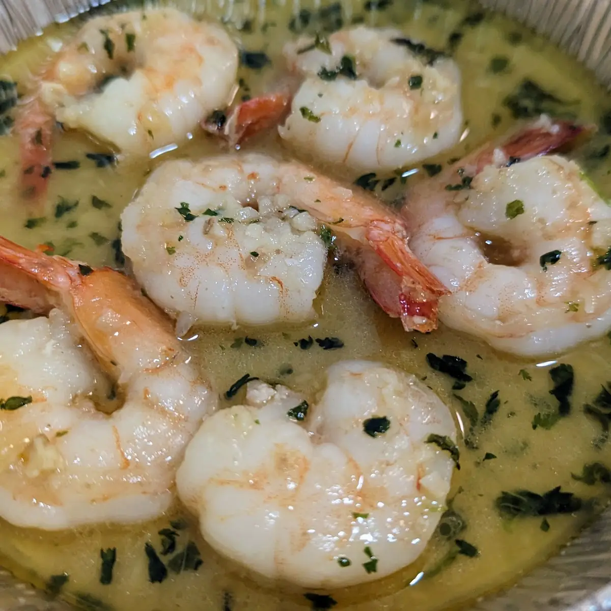 Shrimp in Garlic Sauce