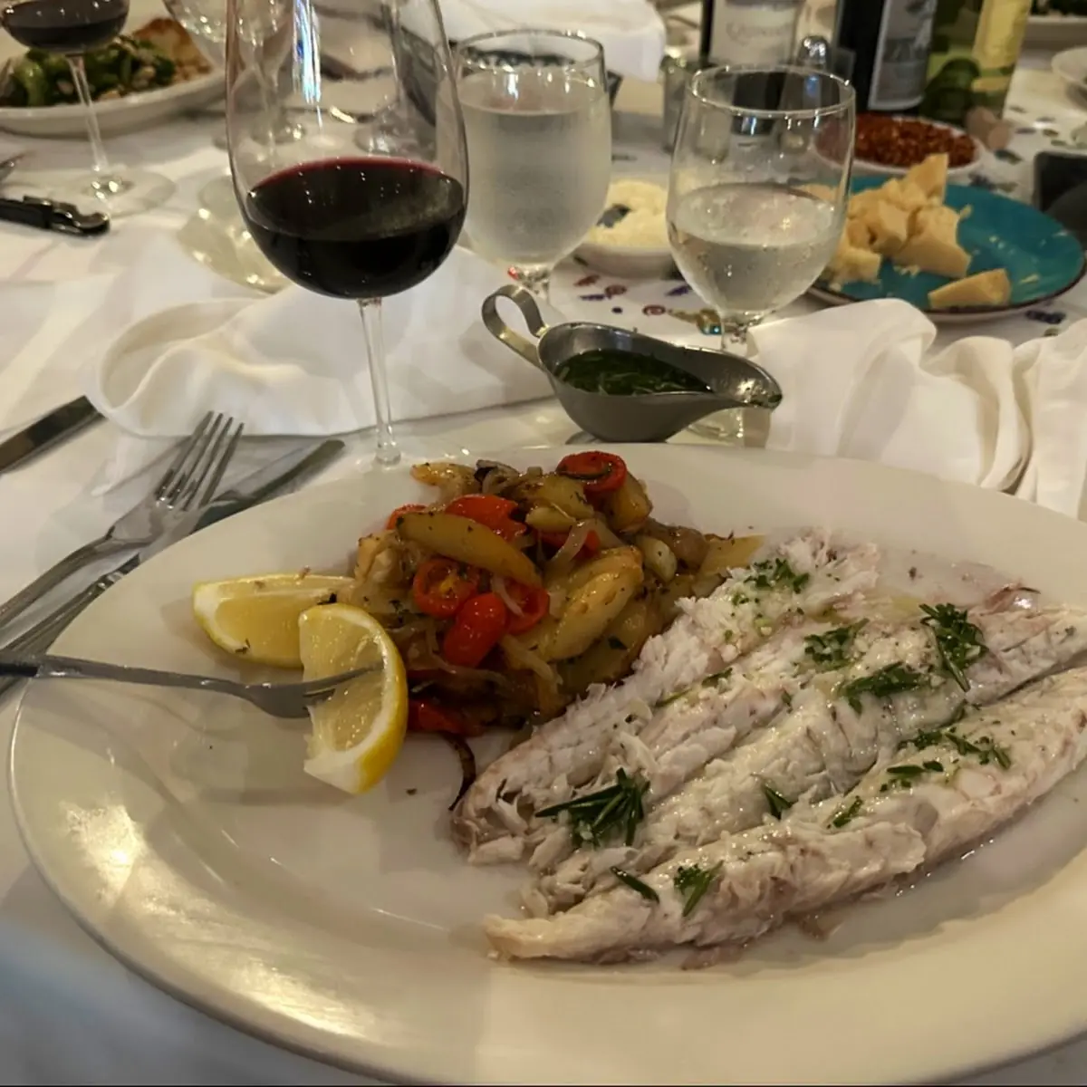 Whole Branzino