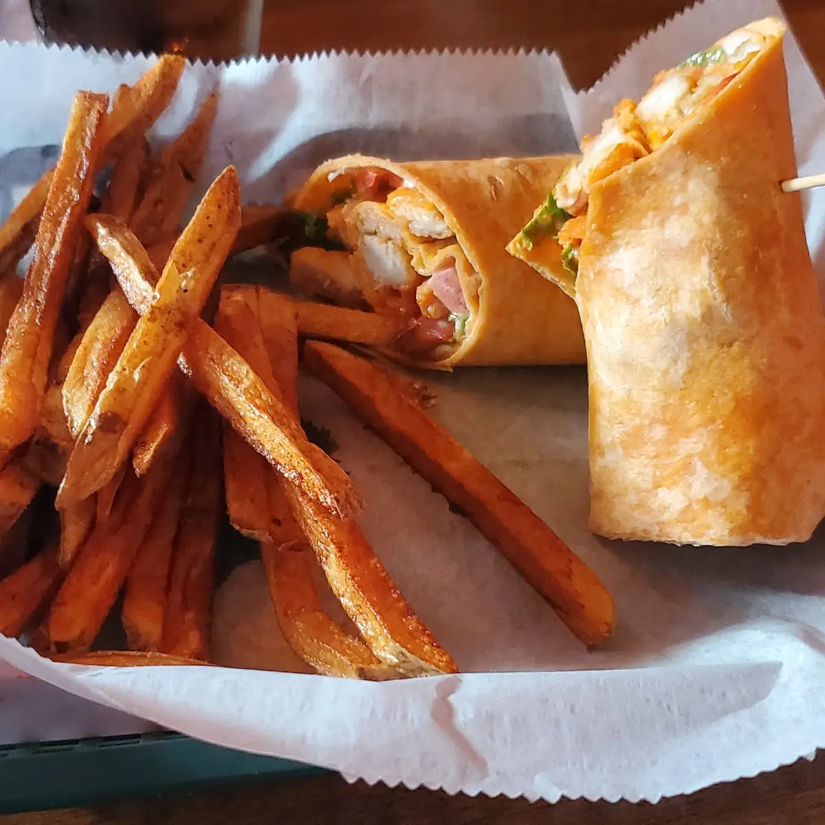 The Buffalo Chicken Wrap