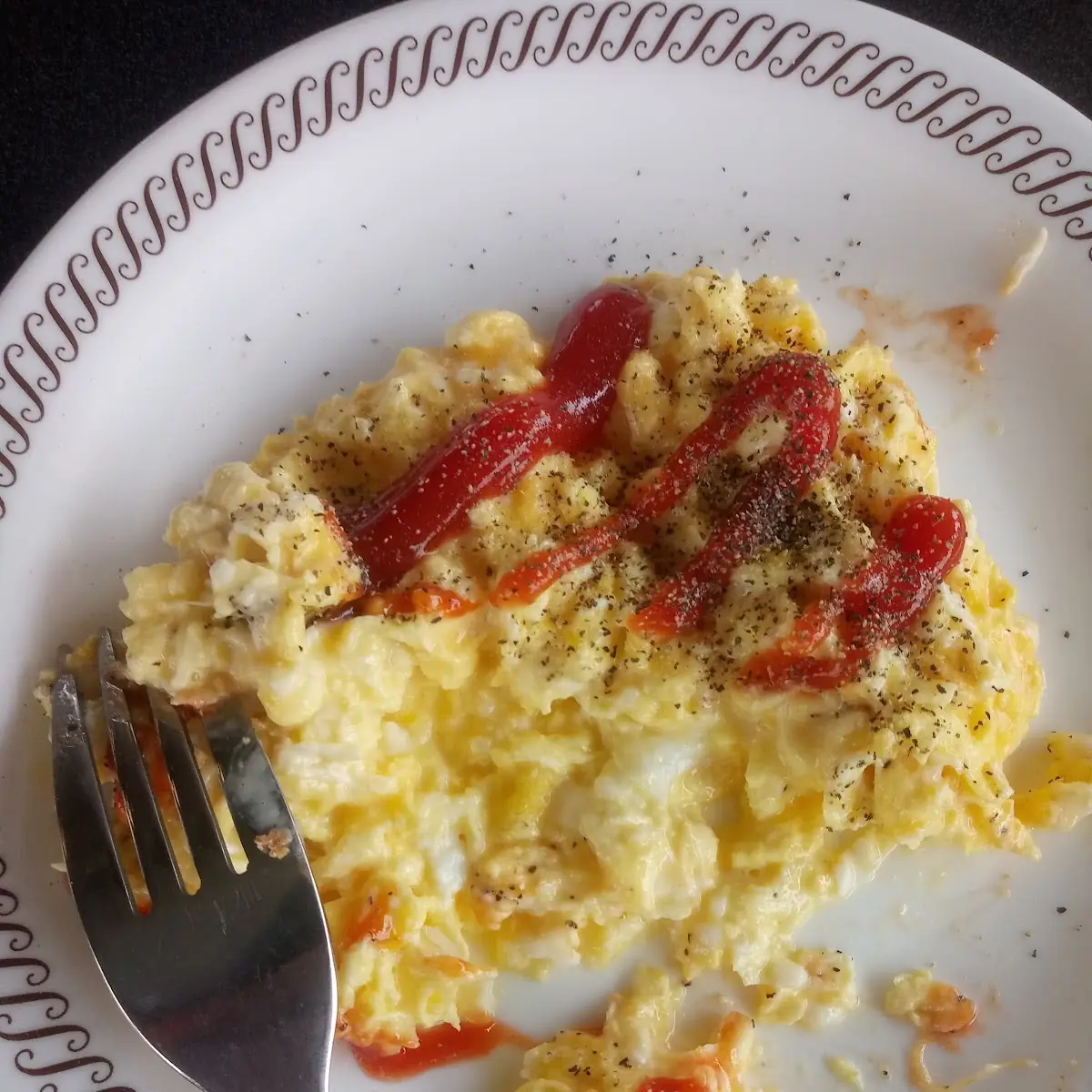 Snotty Scrambled Eggs